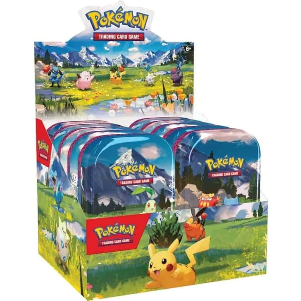 TEMU Tcg: Mega Evolution: Mini Tin Display (10 Units - 2 )