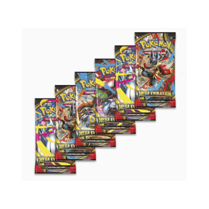 TEMU Tcg: Mega Evolution Sealed - 10 Cards