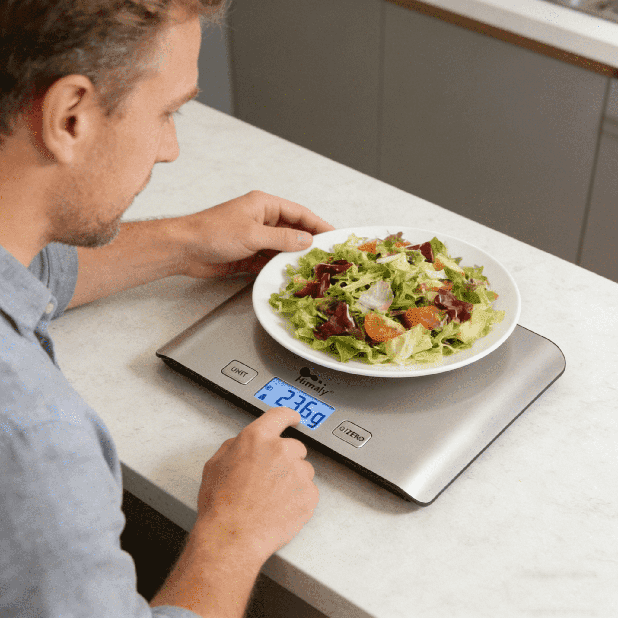 TEMU Kranich Food Scale, Digital Kitchen Scale For Home Baking, Stainless Steel Food Scale With Conversion & Function