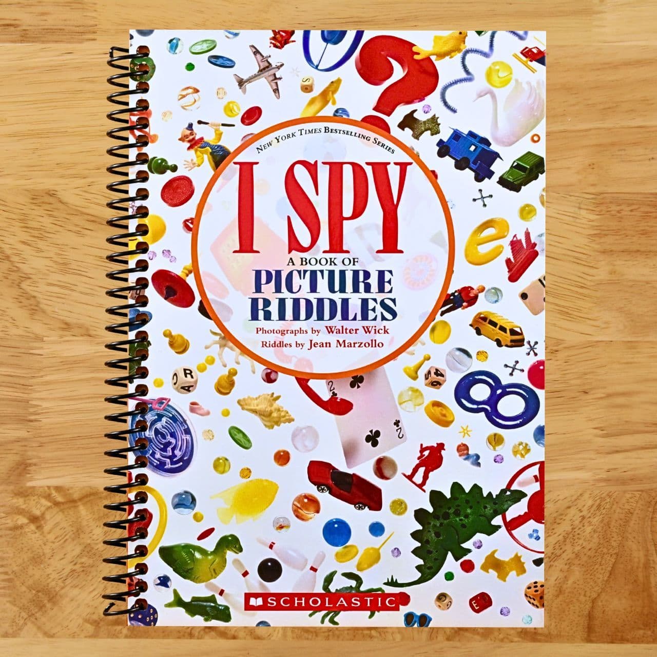 TEMU I Spy: A Book Of Picture Riddles (spiral Bound)