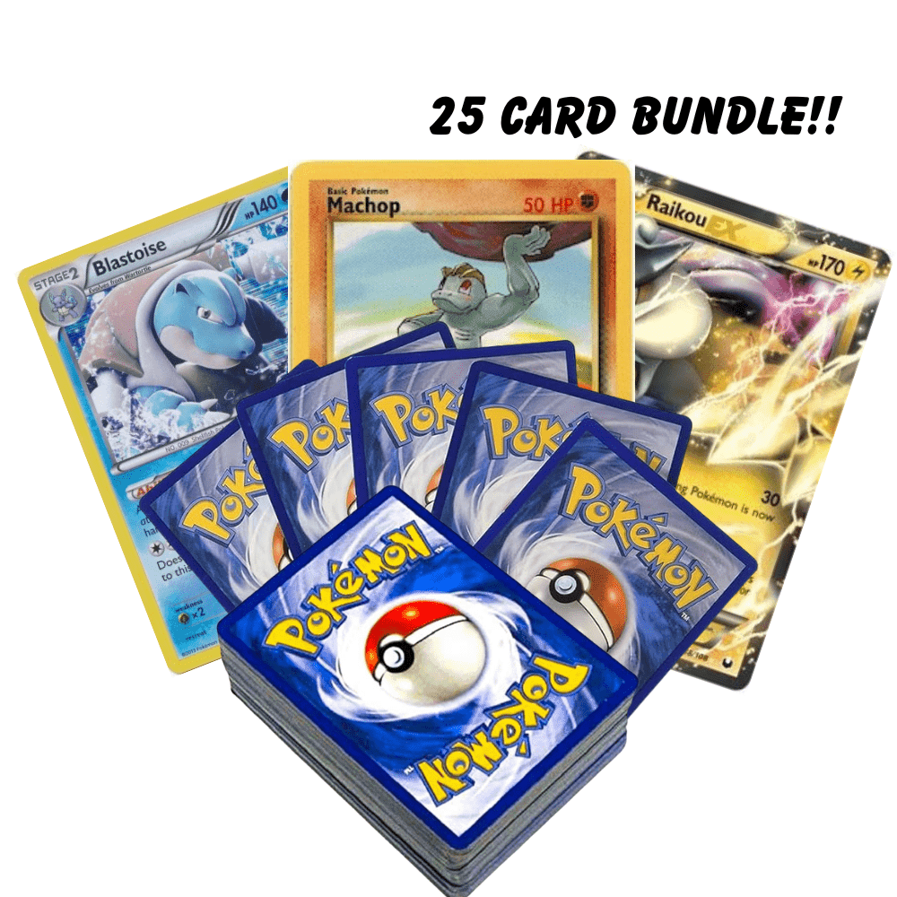 TEMU Pokémon Ultra Rare Bundle | 25 Cards | Double & Ultra ! | & Included