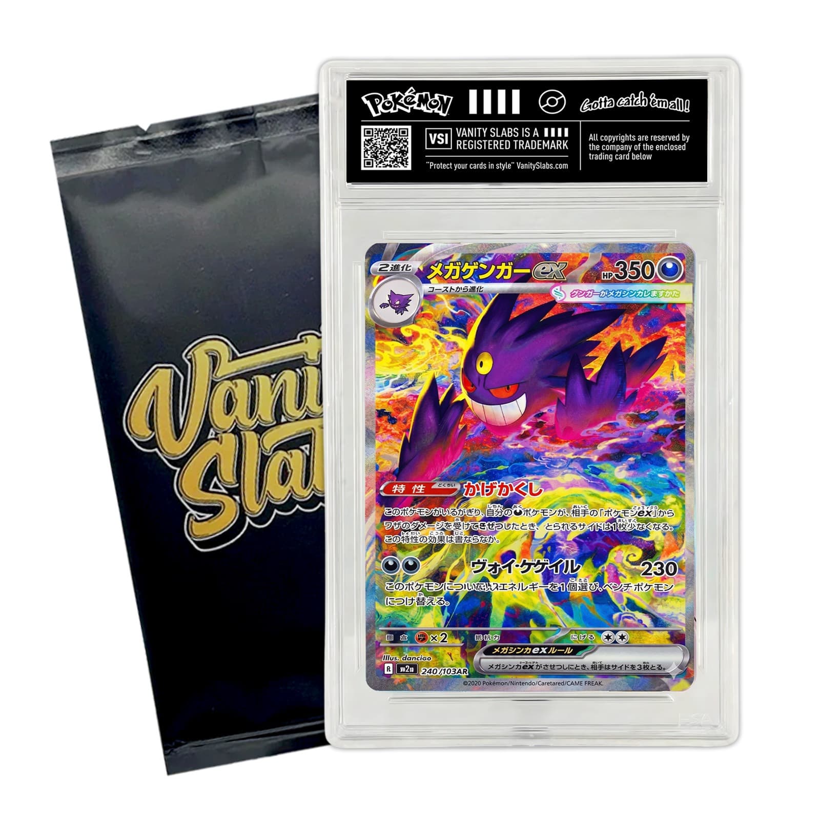 TEMU Japanese Pokémon Mystery Slab | Rare Card In Display Slab | Ex, V, , | Includes 10 Bonus Cards | Perfect Gift For Kids & Collectors Of All Ages