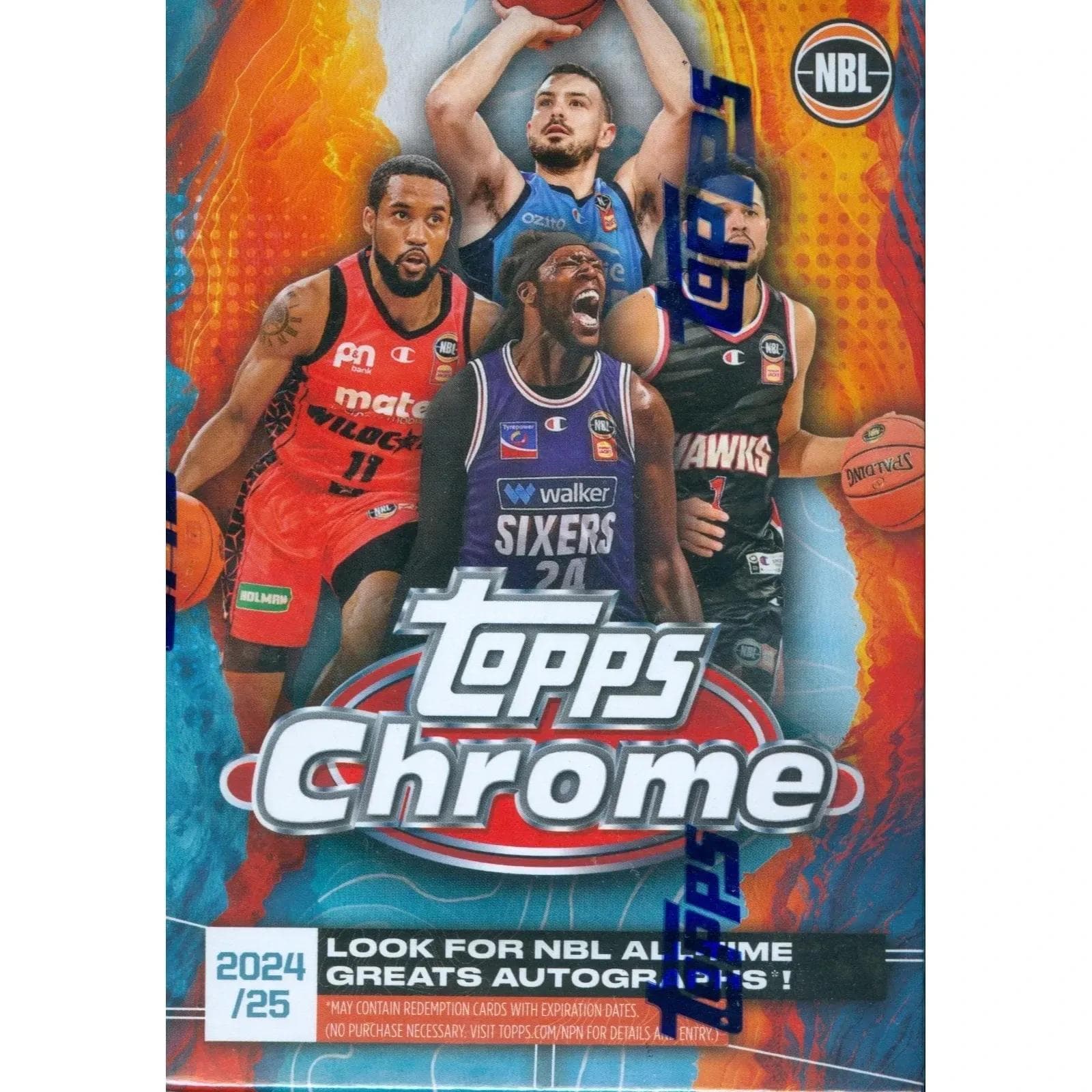 TEMU 2024/25 Nbl Basketball Factory Sealed Value Blaster Box