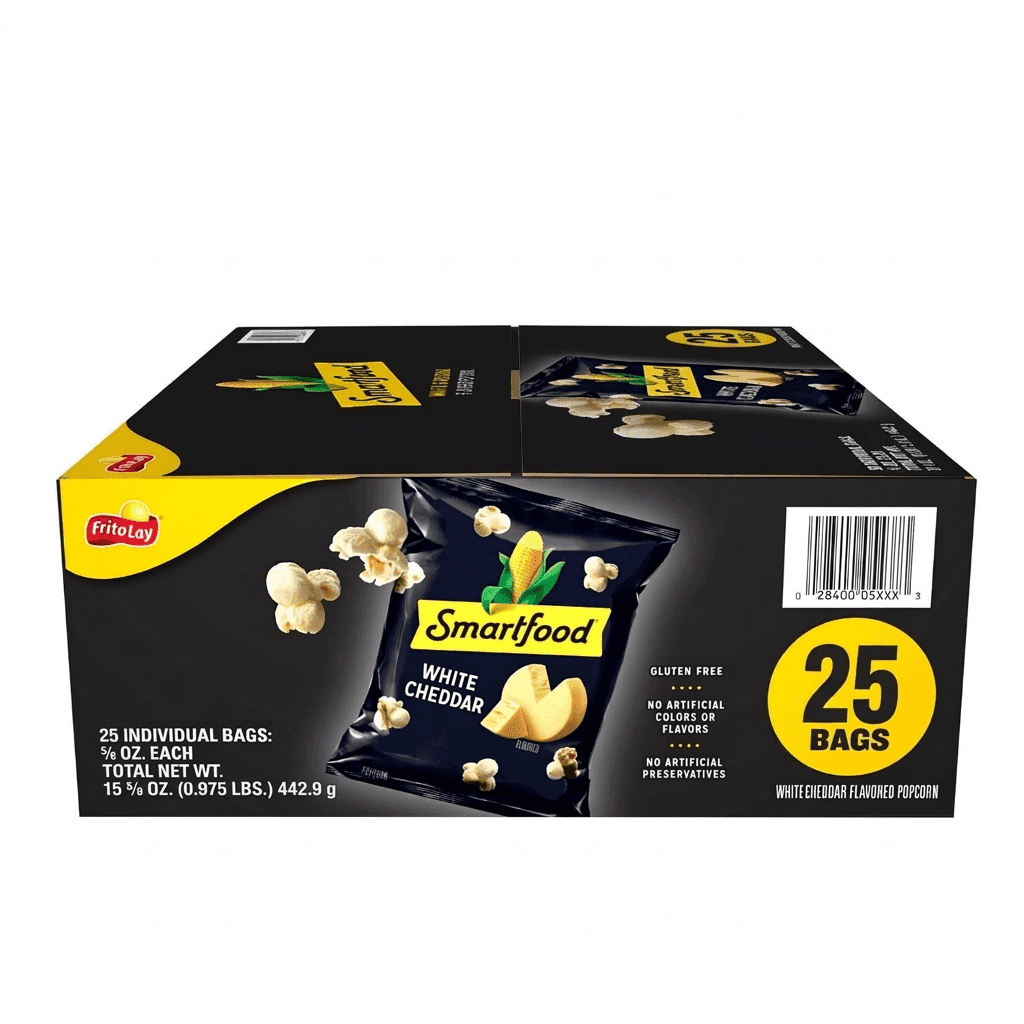 TEMU 25 Pack - Smartfood White Cheddar Popcorn