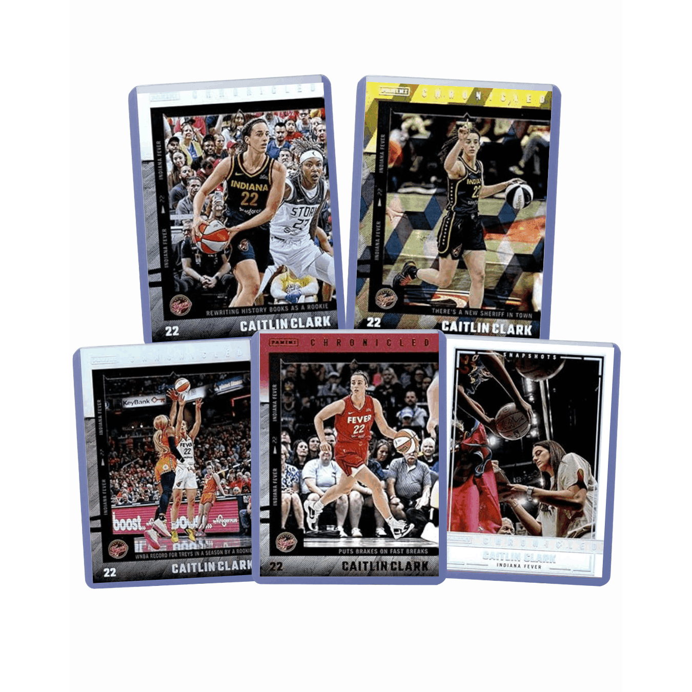 TEMU Cards (5) Assorted Wnba Basketball Trading Cards - Perfect For Any Collector Or Gift