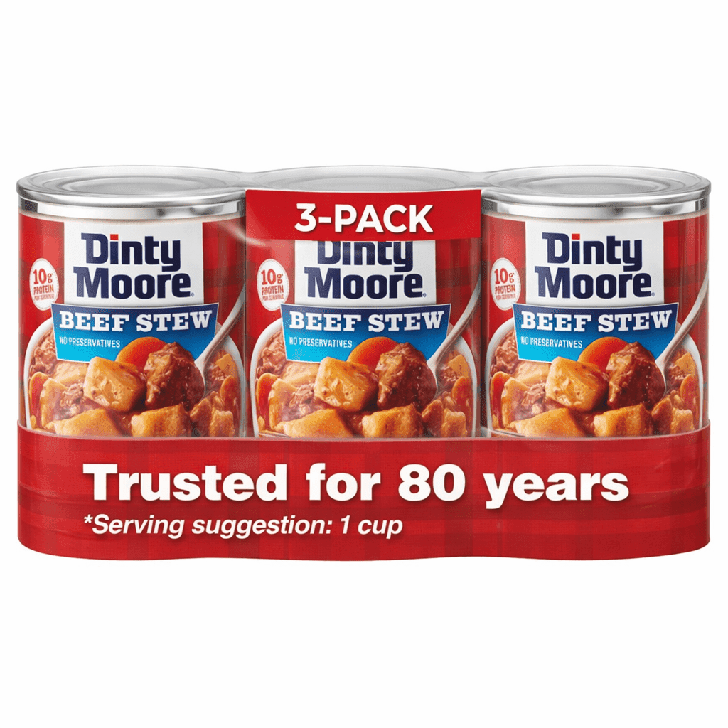 TEMU 3 Pack - Dinty Moore Beef Stew, Hearty Beef Stew With Tender Beef, Potatoes, And Carrots