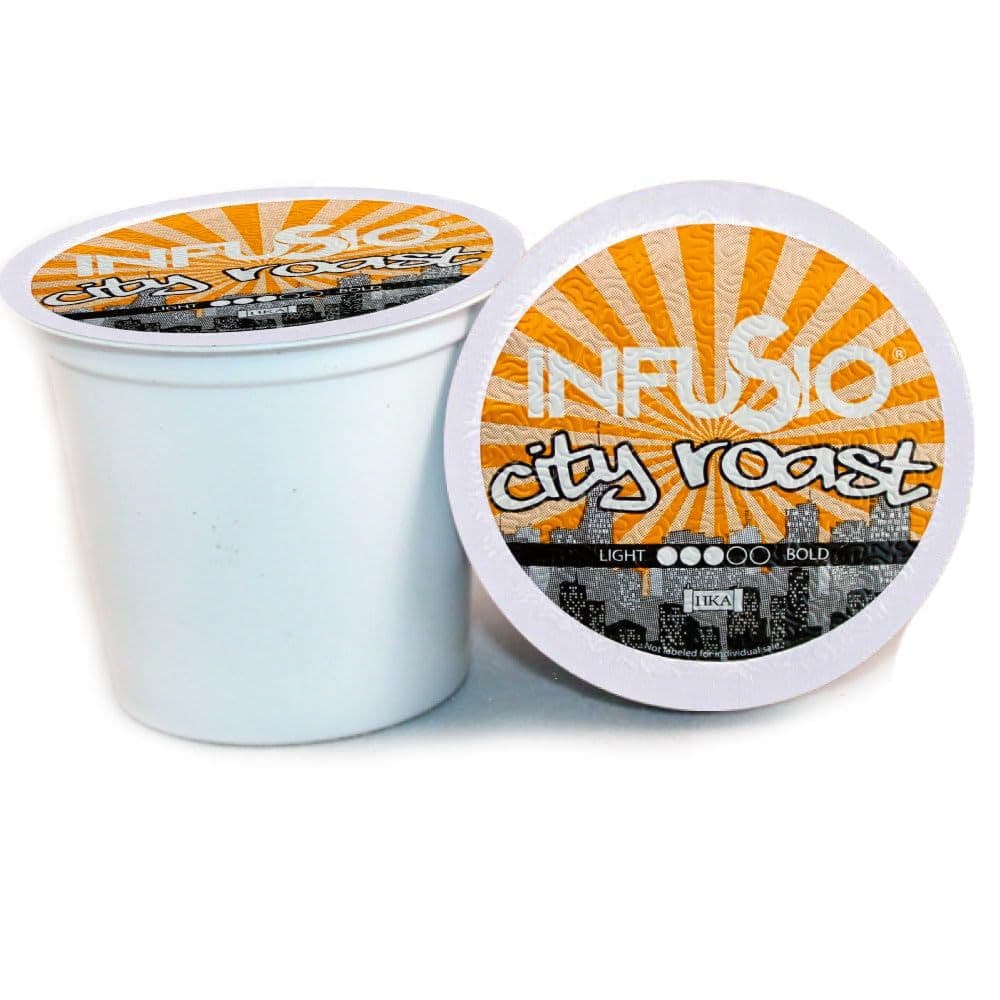 TEMU Infusio Coffee Pods City Roast Medium Roast Single Serve Coffee Pods For Keurig K Cups Brewers - Infusio Premium Roasted Keurig 2.0 Compatible