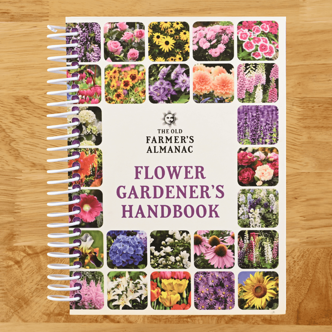 TEMU The Old Farmer's Almanac Flower Gardener's Handbook (spiral-bound)