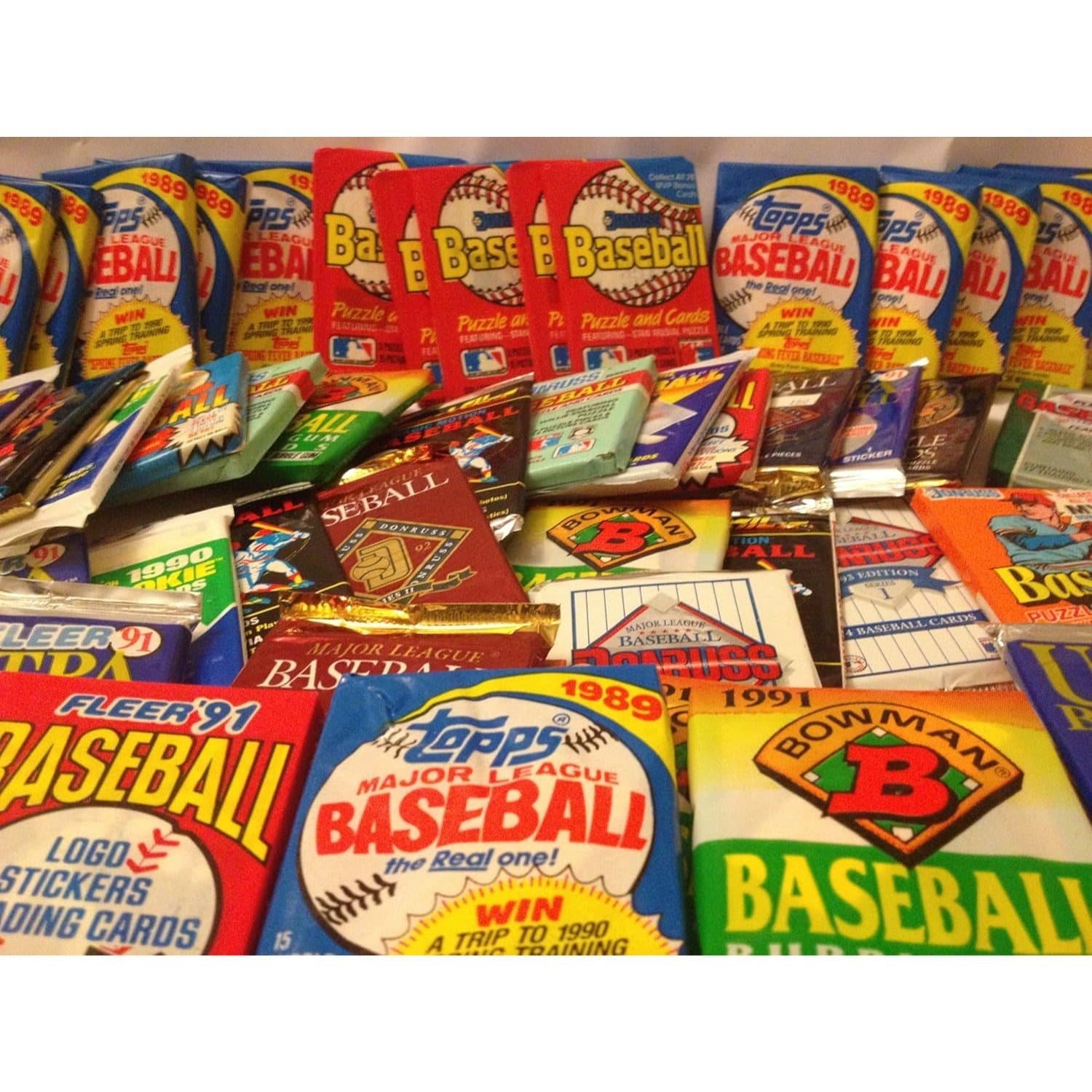TEMU 3 Random Old Sealed Baseball Packs - Perfect For New Collectors