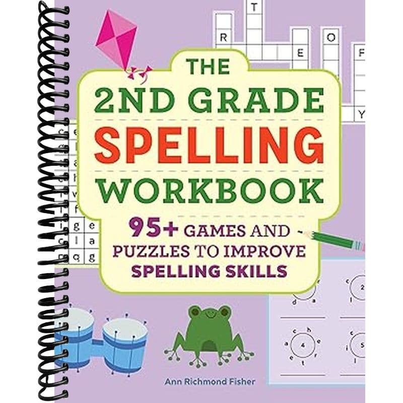 TEMU The 2nd Grade Spelling Workbook: 95+ Games And Puzzles To Improve Spelling Skills