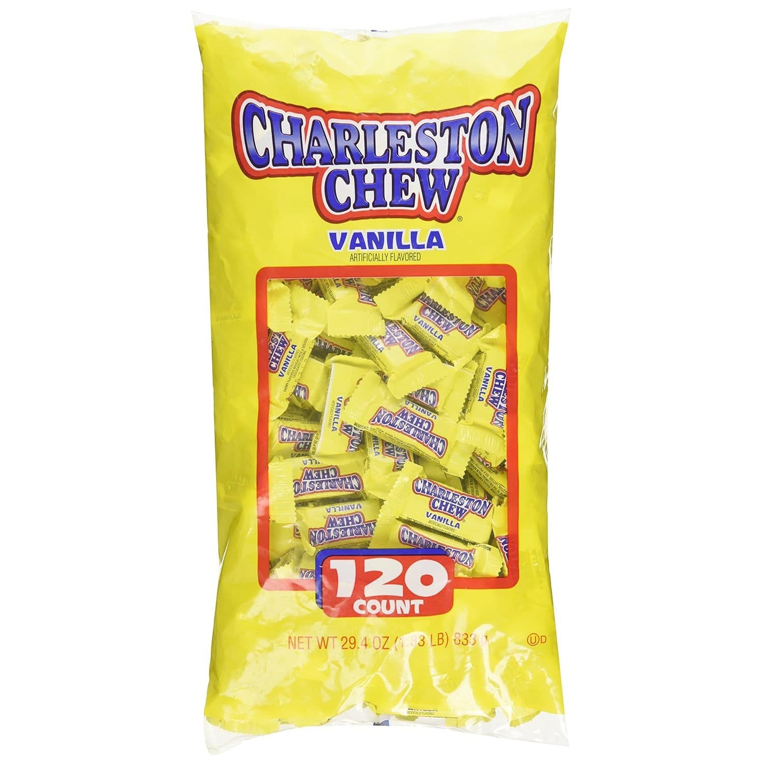 TEMU Charleston Chew Vanilla Bulk 120 Ct.