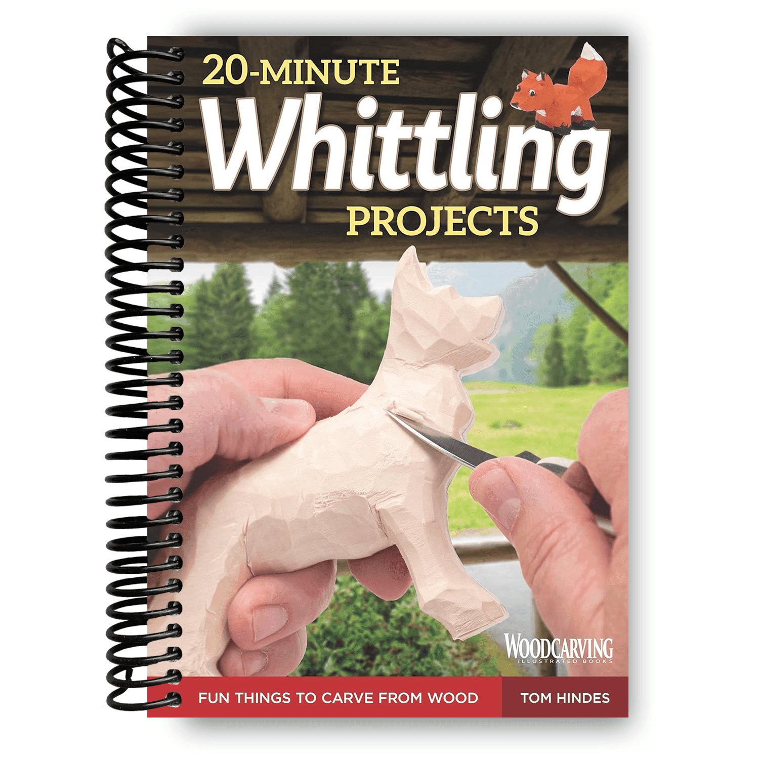TEMU 20-minute Whittling Projects: Fun Things To Carve From Wood (spiral Bound)