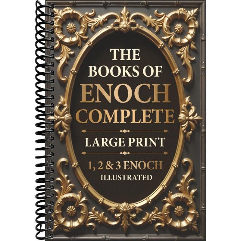 TEMU The Books Of Enoch Complete Large Print (illustrated) 1, 2 & 3 Enoch With Authentic Illustrations, Insightful Introductions And Commentary