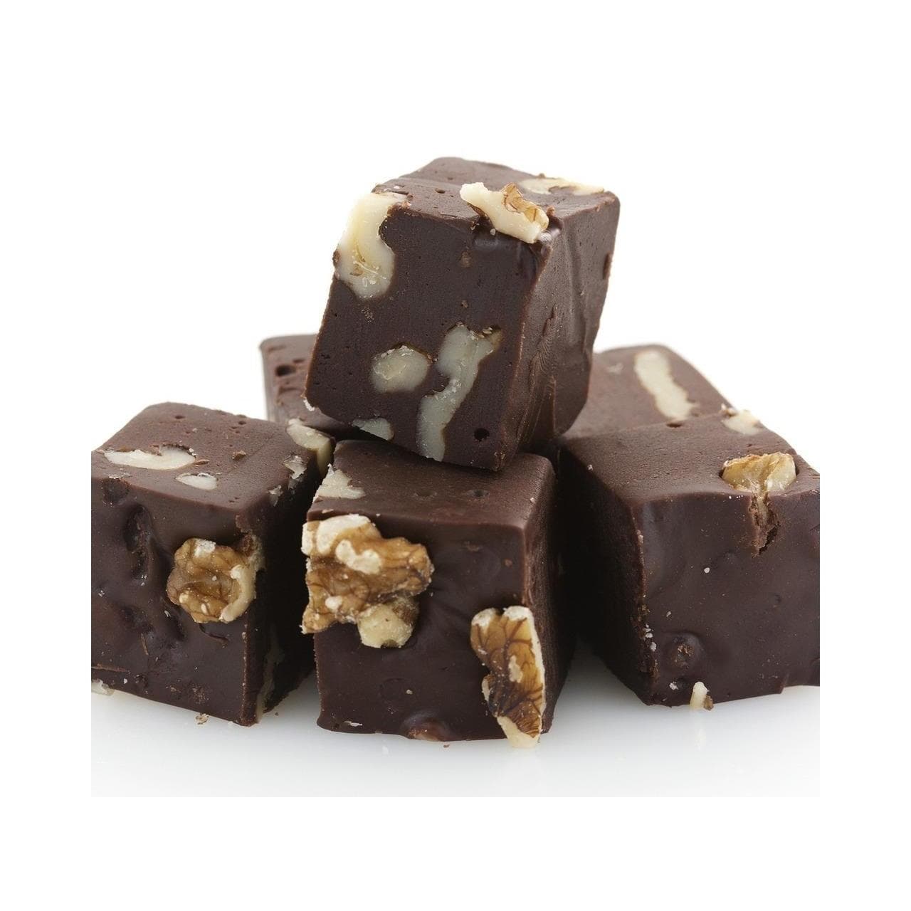 TEMU Milk Chocolate Walnut Fudge