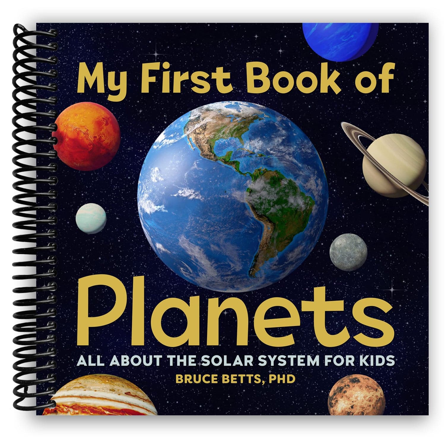 TEMU My First Book Of Planets: All About The Solar System For Kids (spiral Bound)