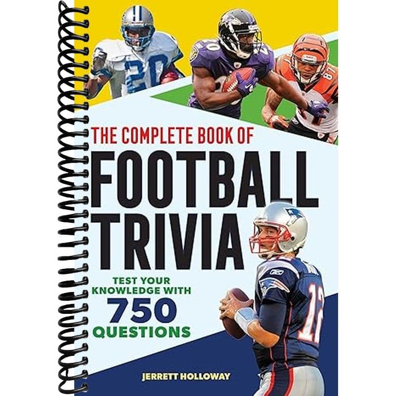 TEMU The Complete Book Of Football Trivia: Test Your Knowledge With 750 Questions (the Greatest Trivia Challenge)