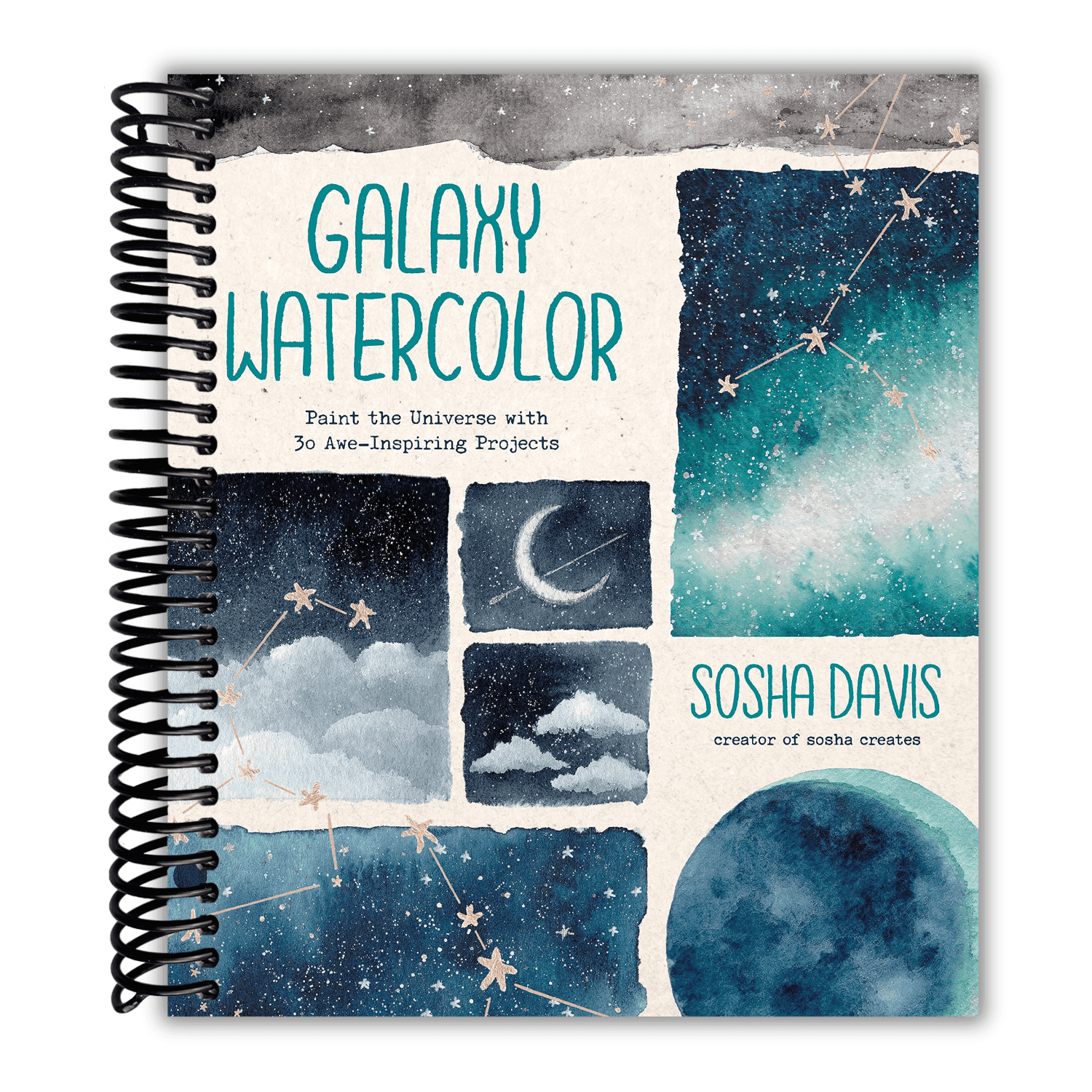 TEMU Galaxy Watercolor: Paint The Universe With 30 Awe-inspiring Projects