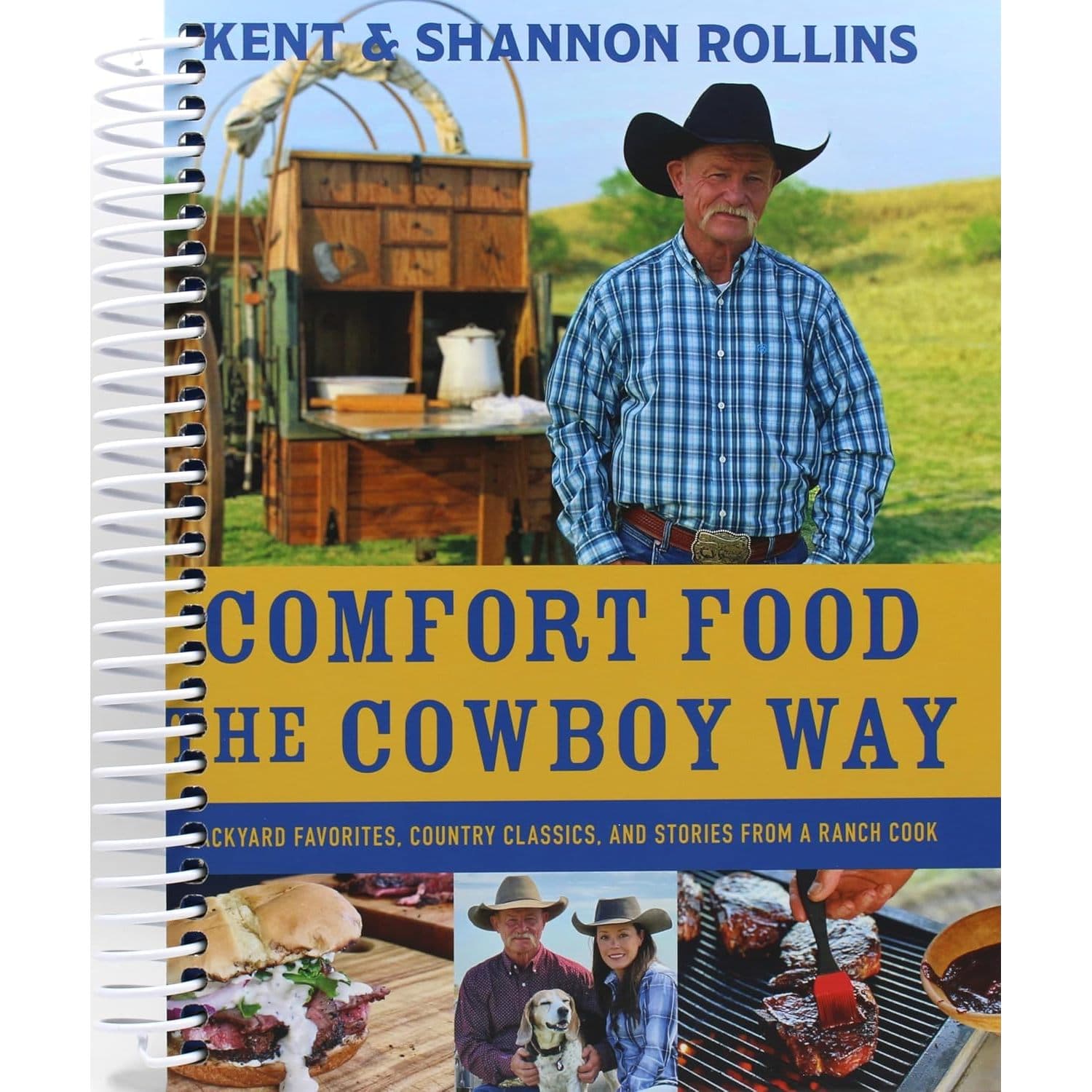 TEMU Comfort Food The Cowboy Way: Backyard Favorites, Country Classics, And Stories From A Ranch Cook (spiral-bound)