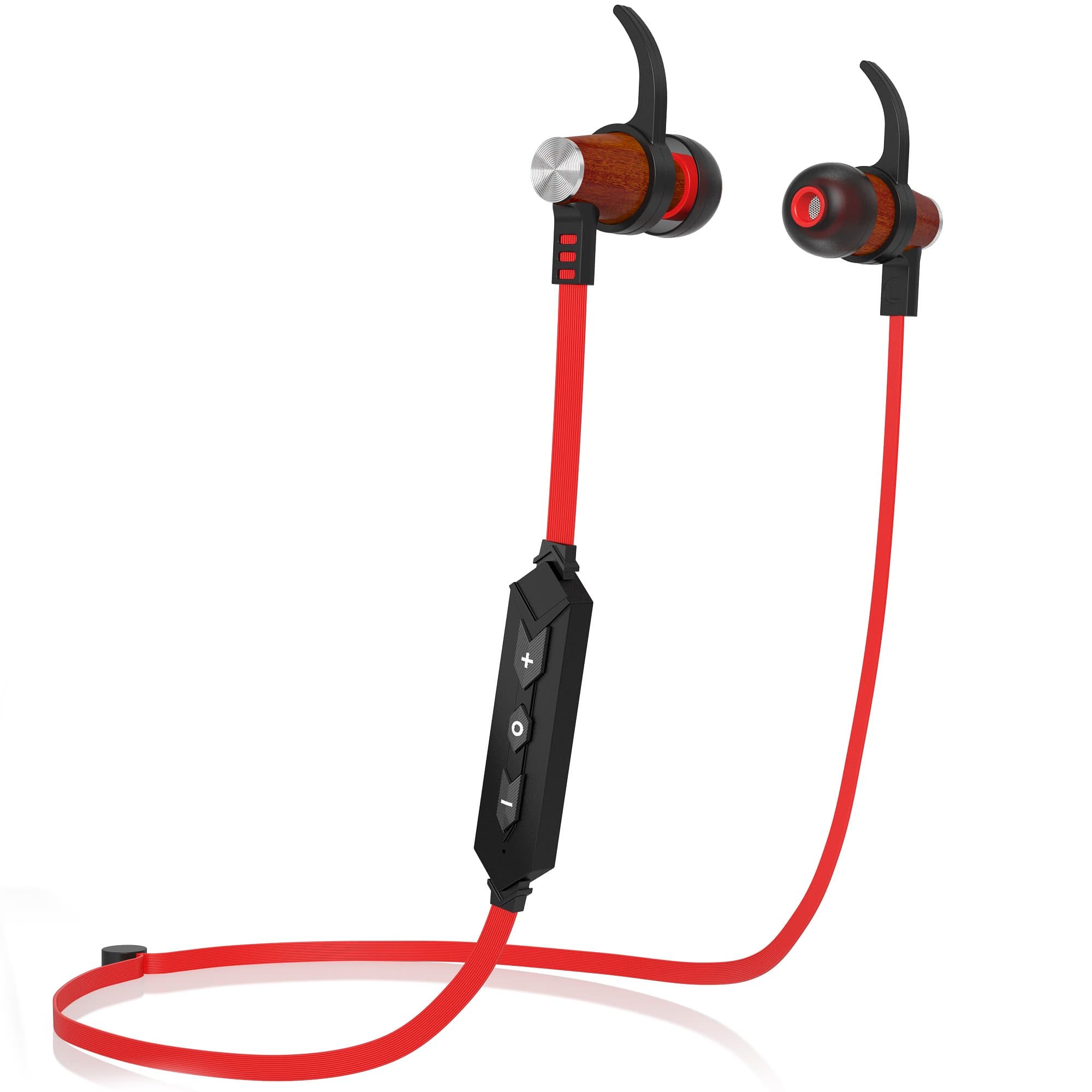 TEMU Neckband Bluetooth Headphones - Wireless Sport Earbuds, Bluetooth Wireless Earbuds With Earhooks, Bluetooth Earbuds With Ear Hook, Running Earbuds, Neck Bluetooth Headphones Microphone