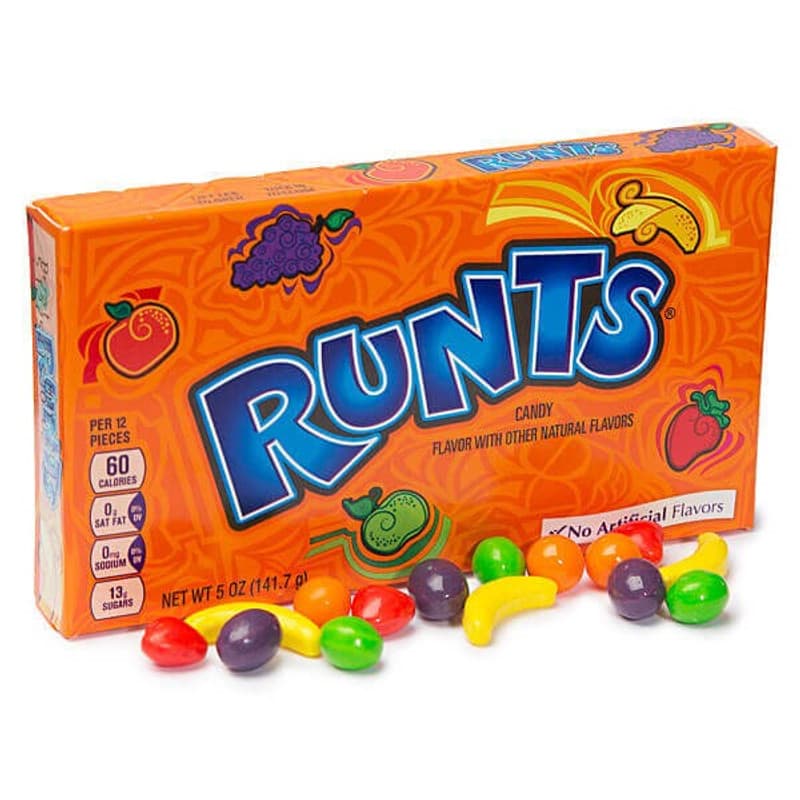 TEMU Runts Hard Candy Theater Box 5 Oz