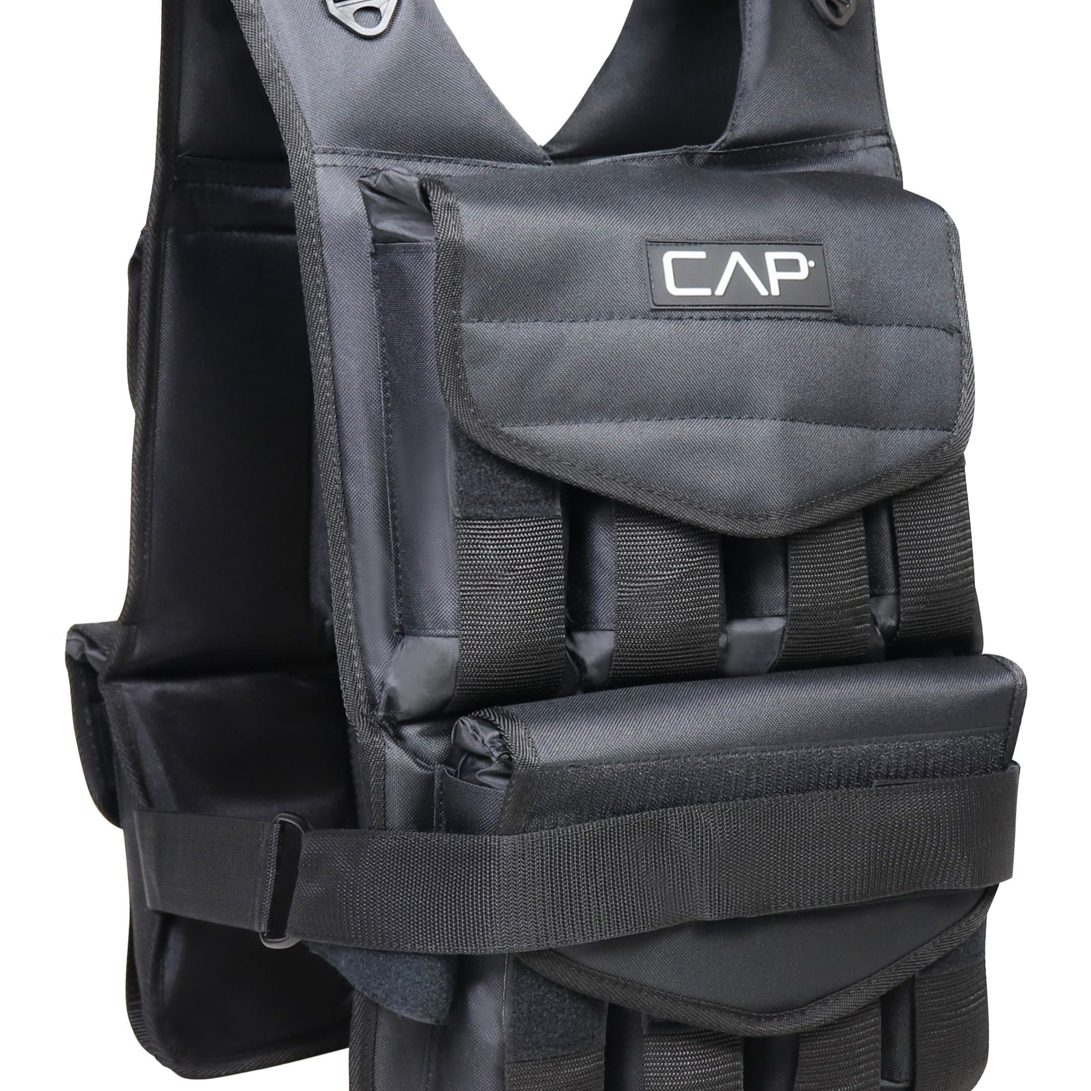 TEMU 70lb Adjustable Weighted Vest For Strength Training, Workout And Running, Body Weight Vest For Men And Women, Weighted Jacket, Removable Weight Included, Regular Length