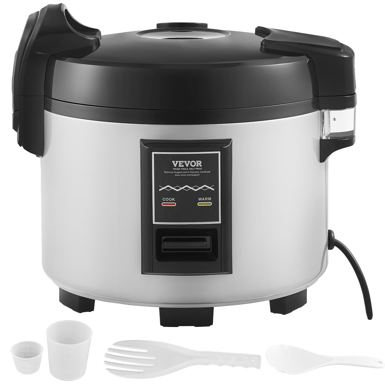 TEMU Vevor Commercial Rice Cooker 45-cup Pot 9l 12h Restaurant
