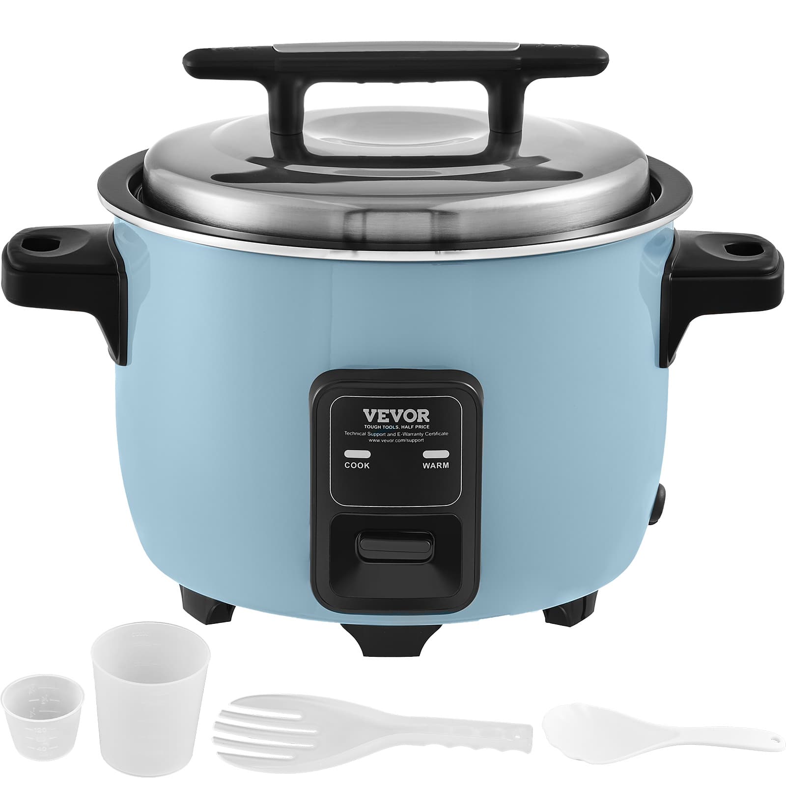 TEMU Vevor Commercial Rice Cooker 60-cup Pot 13l 24h Restaurant