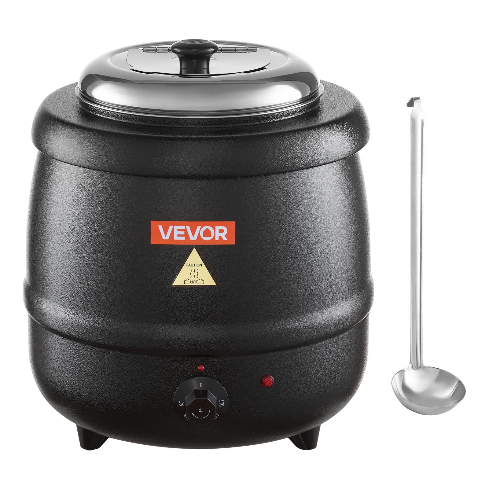 TEMU Vevor Commercial Soup Warmer With 10qt Pot Soup Kettle Warmer