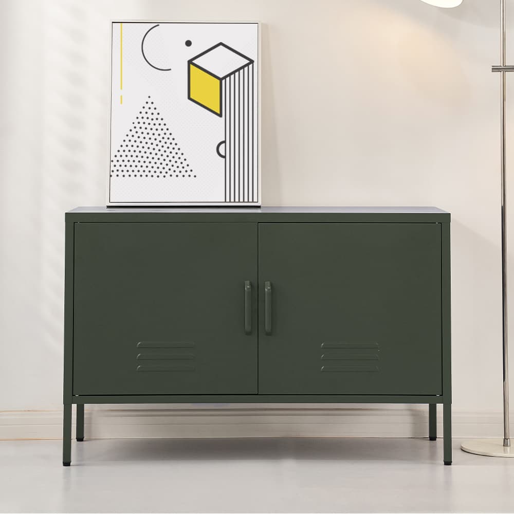 TEMU Artiss Buffet Sideboard Cupboard Cabinet Storage Locker Metal