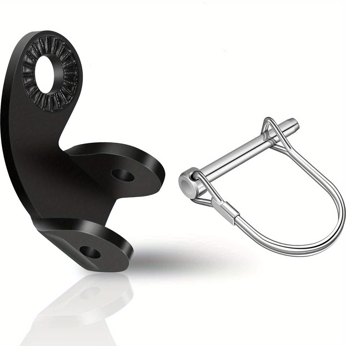 TEMU 90 Degree Bike Trailer Hitch Coupler Attachment 12.2mm Hitch Coupler Compatible With Burley Trailers Adapter Replacement Connector To Pets Stroller