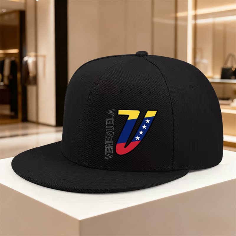 TEMU 1pc Venezuela With National Colors - Lightweight Adjustable Unisex Hat Suitable For Parties, Weddings, Outdoor Events - Venezuelan Style Gift For