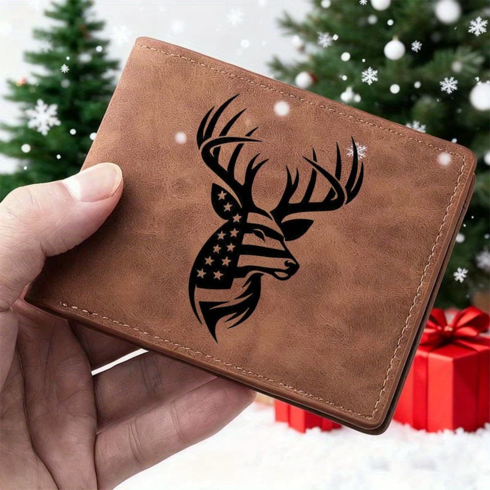 TEMU 1pc Faux Leather Wallet For Cash & Bill Storage, Applicable To Casual