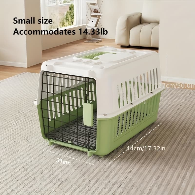 TEMU Portable Aviation Certified , For Small Pet Air Transport, Multifunctional Pet Aviation Box, Sturdy And Durable, Breathable And Non-stuffy, A Must-have For Pet Travel