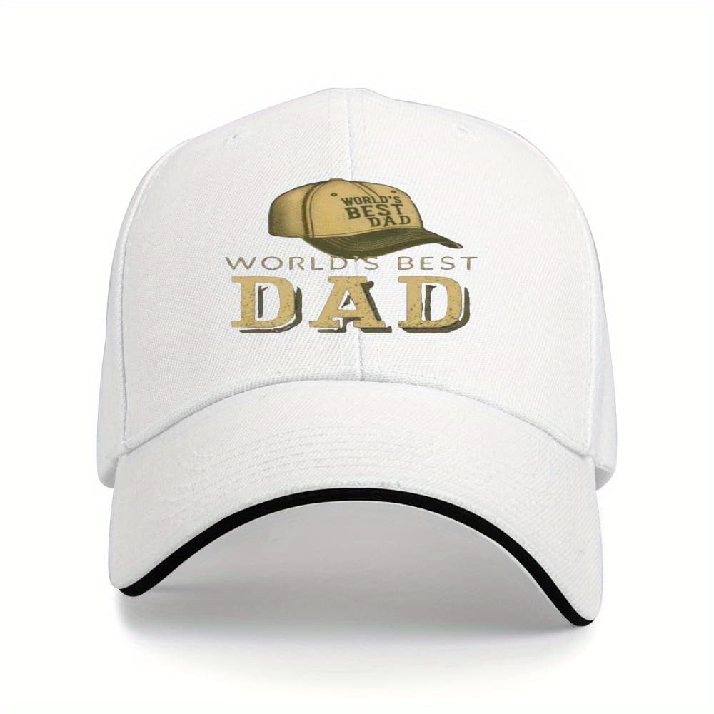 TEMU Lightweight Sports Made Of Breathable, Featuring A Printed Design And Adjustable Vents, Ideal As A Gift For Father's Day Or , Providing Sun Protection And Quick Drying For Summer