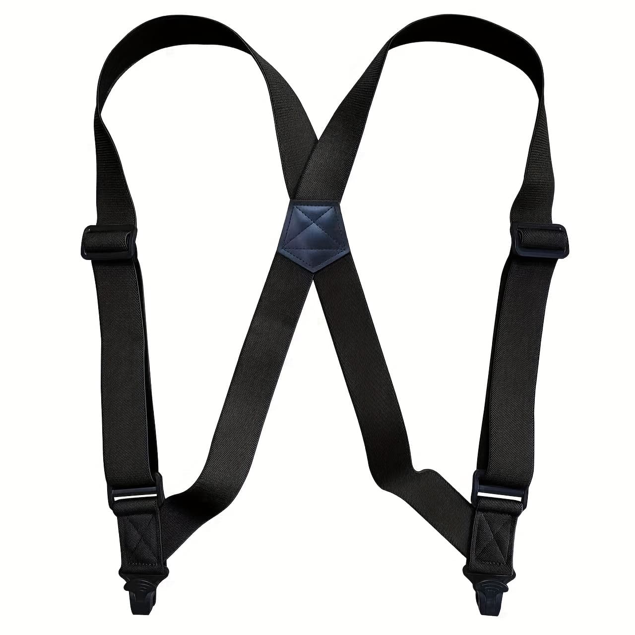 TEMU 3.8cm Men's Invisible Strap Suspender Strap Shoulder Strap Adult Universal Strap Side-hung Strap For Man Prevents Elastic Strap