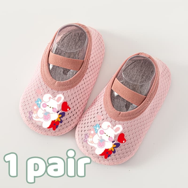 TEMU Children's Floor Socks, Toddler Socks, Thin Summer Baby Socks, Non-slip Indoor Shoes For Toddlers, Cooling Mesh For Boys