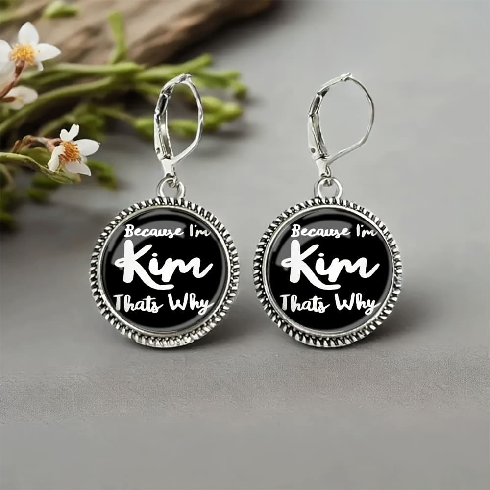 TEMU Fashion Jewelry, Kim, Why Is This Earrings, Suitable For Daily Wear And Party Accessories, Party Gifts, Holiday Gifts For