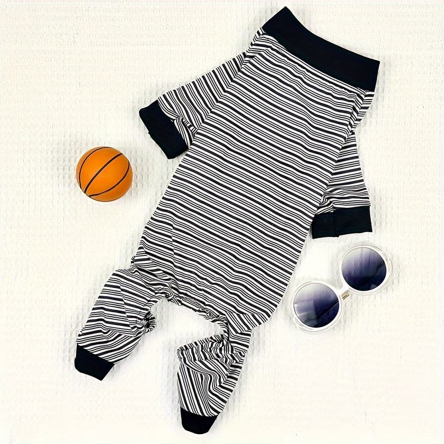 TEMU 1pc Of Breathable Terry Cloth Four-legged Dog Homewear