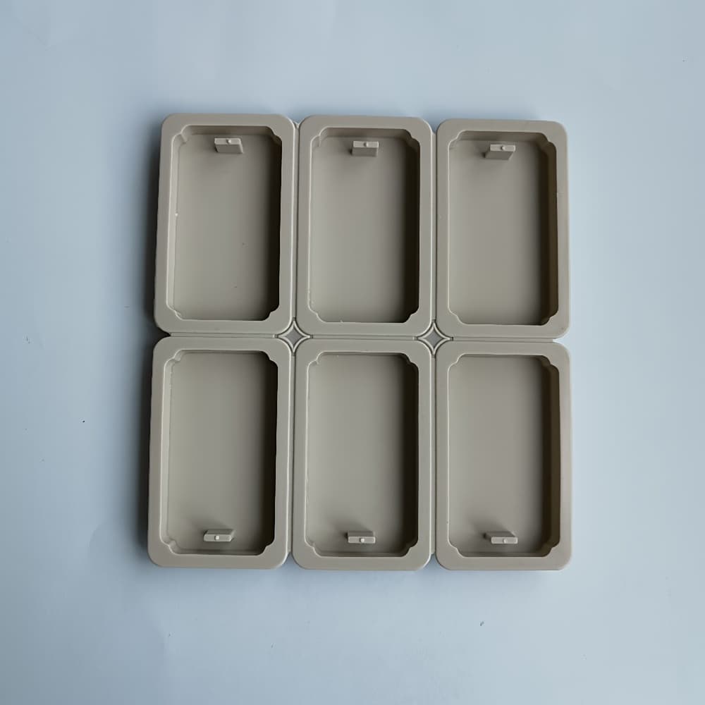 TEMU 1pc Creative Epoxy Resin Rectangular Silicone Mold For Diy Crafts, Suitable For Resin, Soap, Candles, Incense Hanging Ornaments