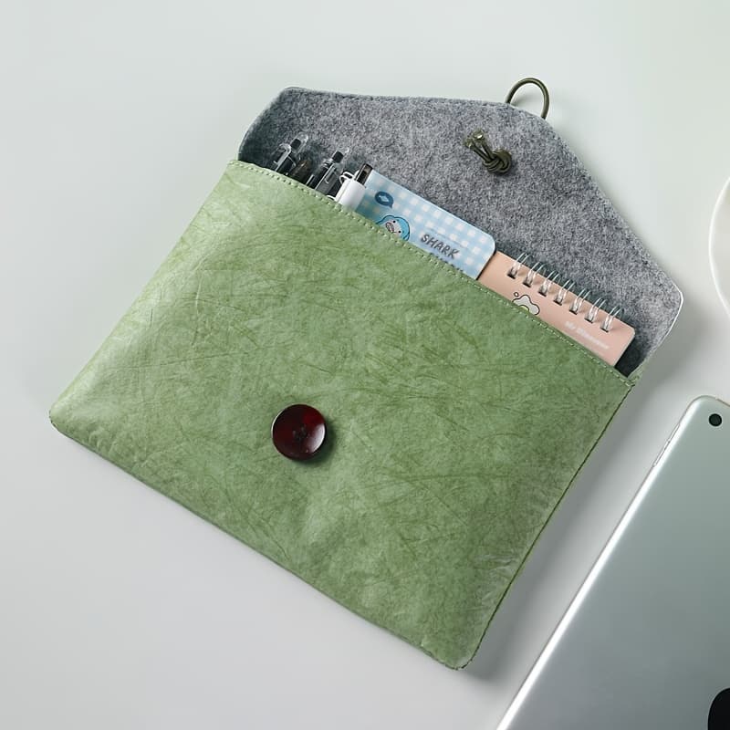TEMU Extremely Lightweight, Made Of Paper, Bag, Suitable For Storing Ipad, Documents, Receipts, Notebooks, Tablets, Very Lightweight And Portable, Japanese On Instagram