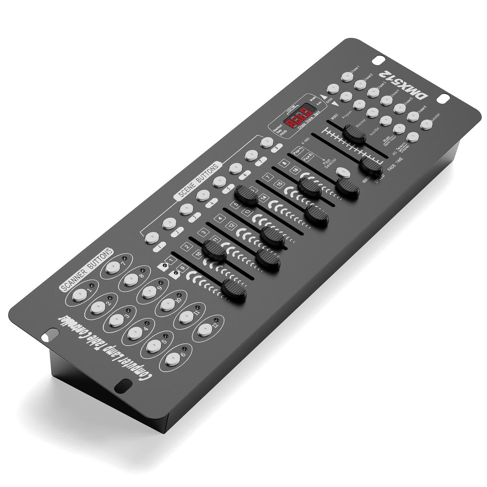 TEMU 192 Channel Dmx 512 Dmx Console Stage Panel Use For Editing Program Of Stage Dmx Lighting For Dj, Shows, Party, Christmas And Halloween