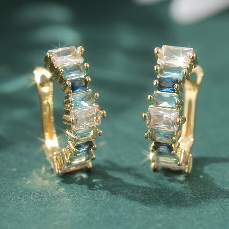 TEMU Jewelry For Women Featuring Synthetic Zirconia, Perfect For Weddings And Anniversaries