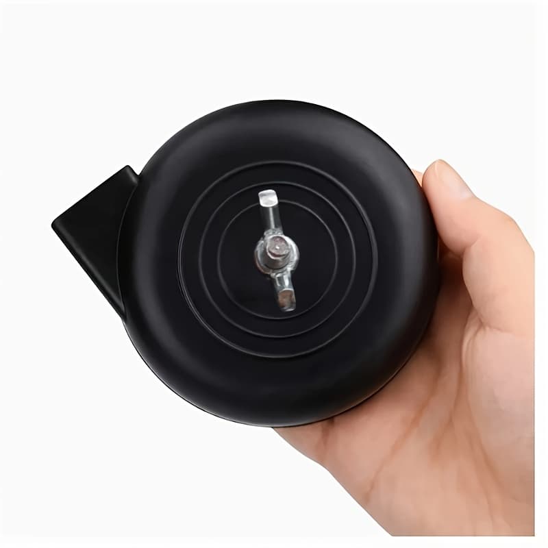TEMU 2pcs Black 16mm Air Compressor Filter Muffler With 3/8pt Male Thread - No Power Required, Home Decoration Tool