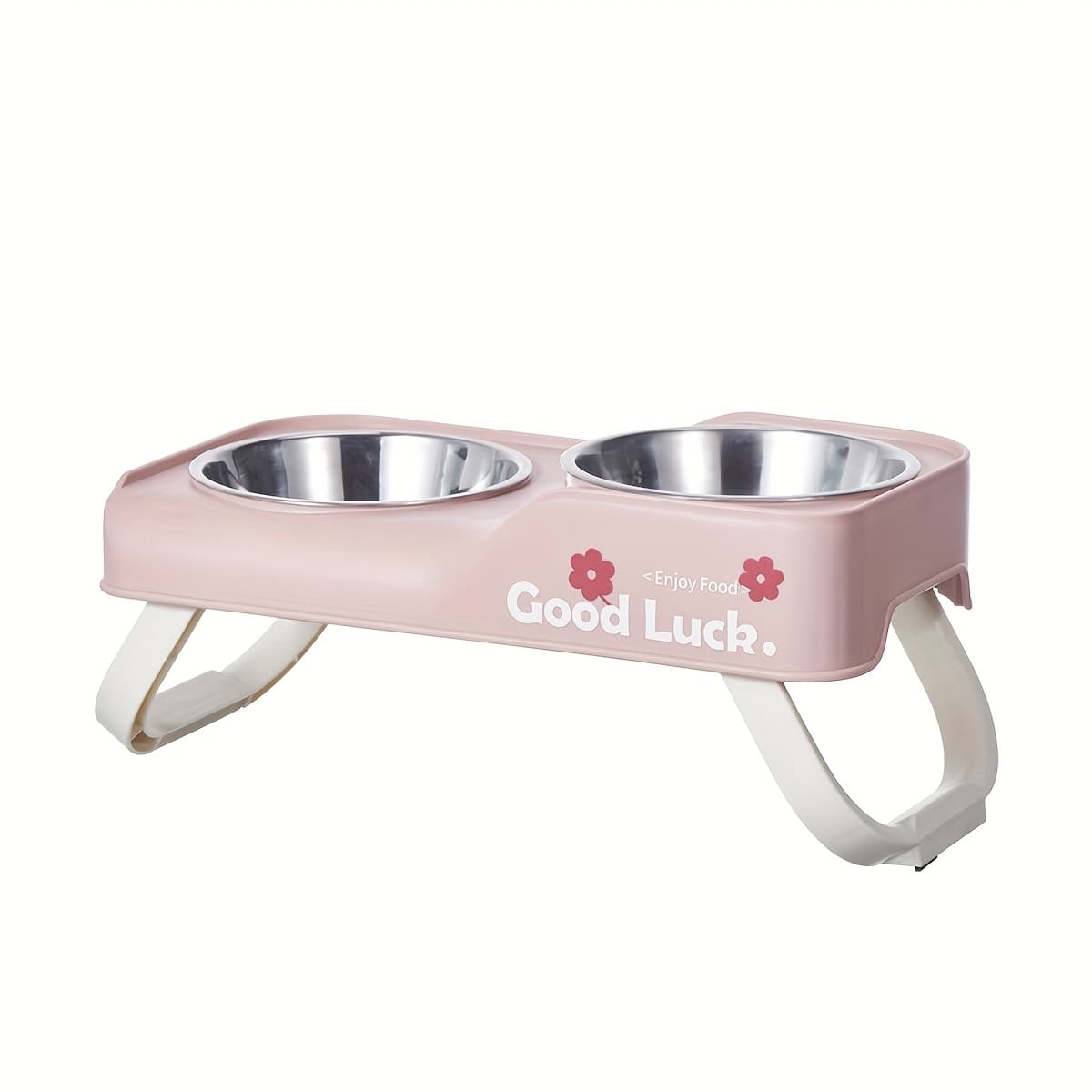 TEMU 1 Dopamine Color Personality High- Anti-slip Pet Bowl, Feeding Dish For Medium To Small Dogs
