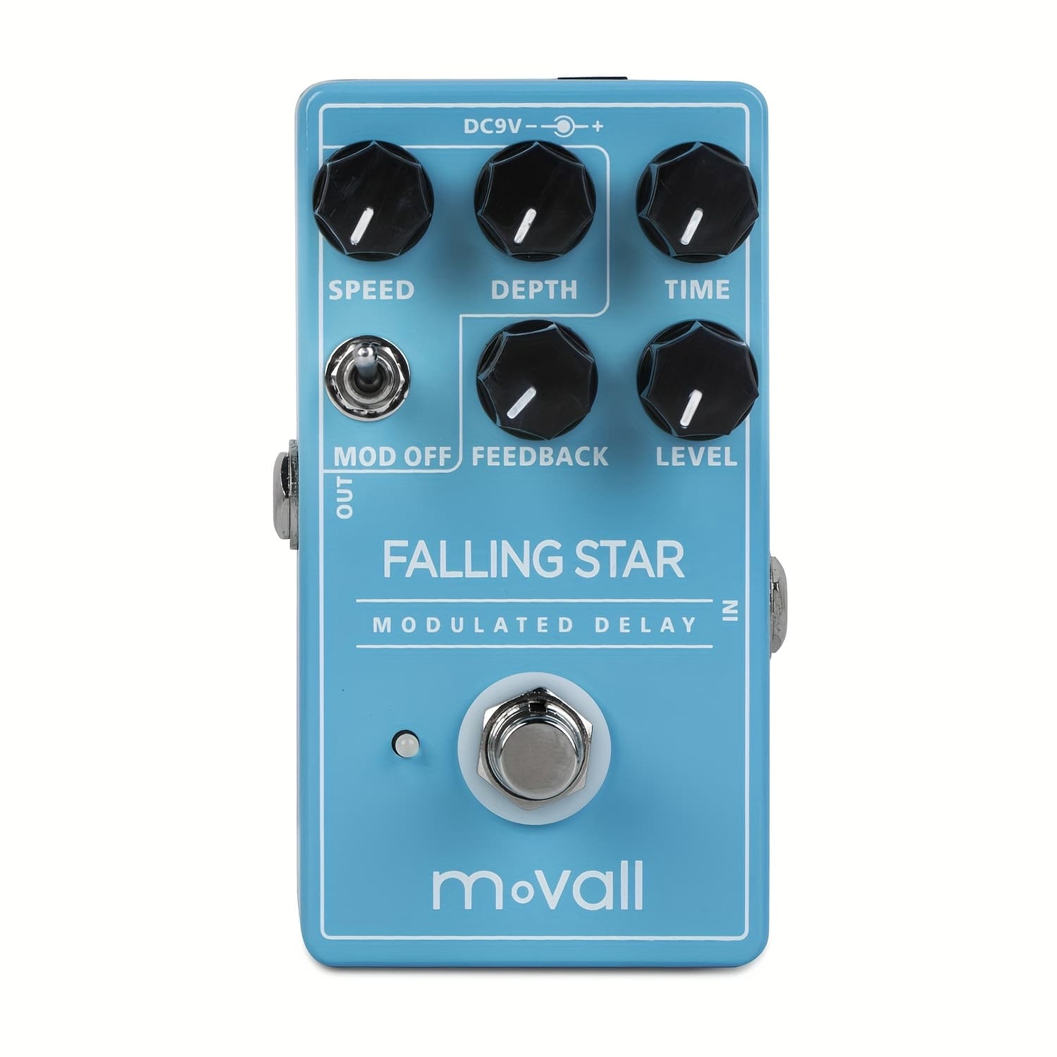 TEMU Movall Mp104 Falling Star Modulated Delay Guitar Effect Pedal