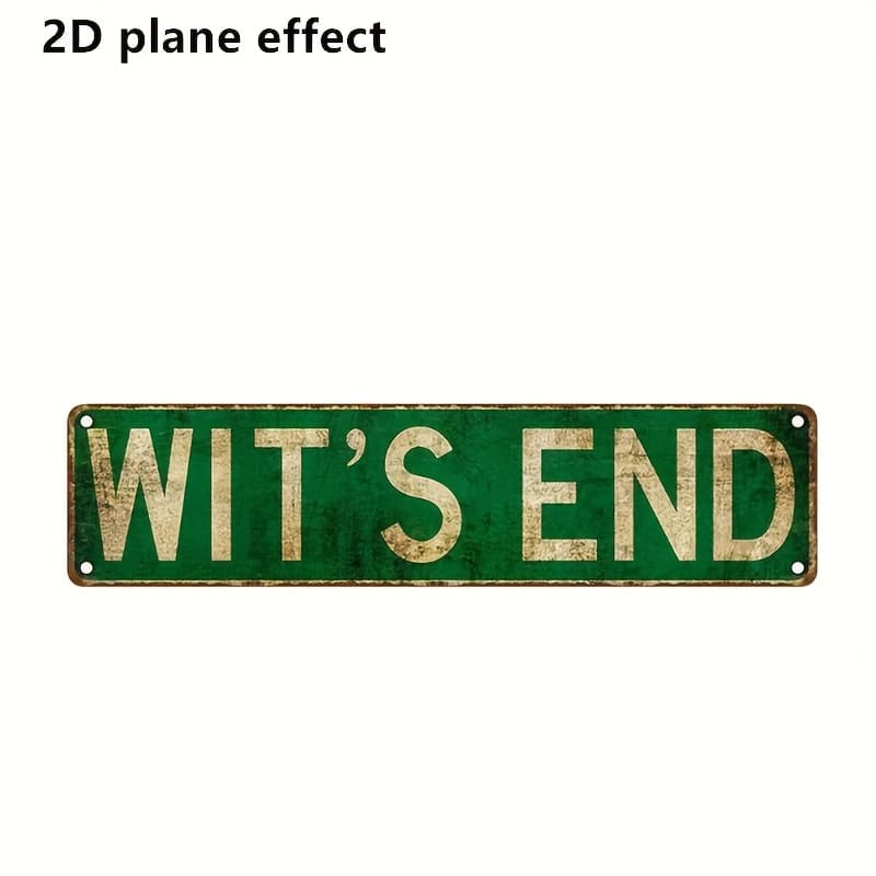 TEMU 2d Flat Design, Measuring 10cm × 30cm (3.9in × 11.7in), Features Text, Ideal For Indoor And Outdoor Decor, Perfect For Homes, Pubs, Coffee Shops, , Suitable For Types Of Decoration