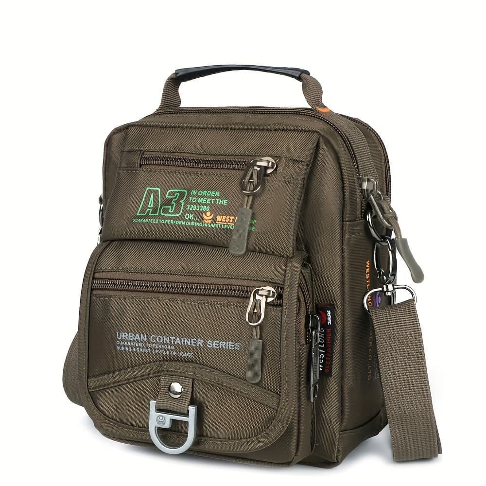 TEMU 1pc Versatile Shoulder Bag For Outdoor Activities, Multifunctional Casual Travel Crossbody Bag