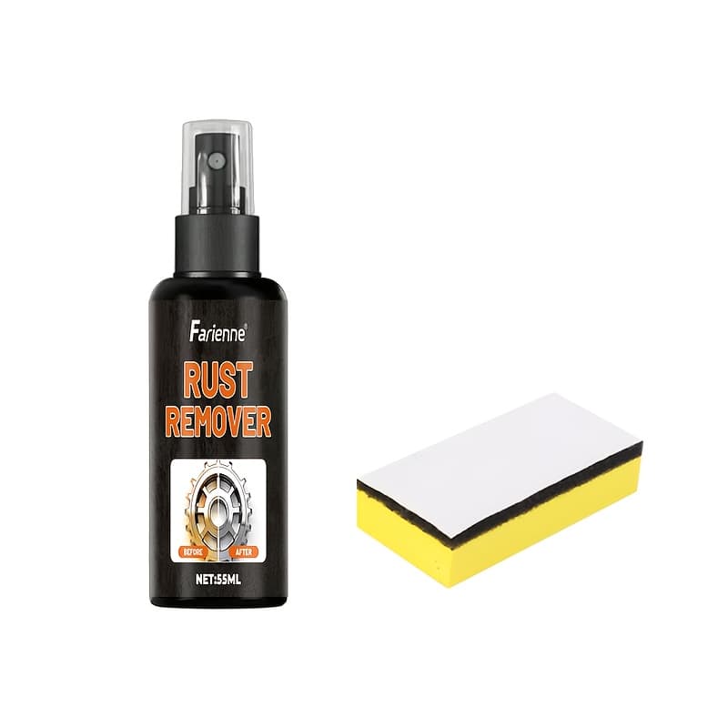 TEMU Powerful Rust Solution - Quick-acting Metal Cleaner And Transformer For Removing Rust Stains From Car Wheels, Treating Wheels, And Suitable For Metal (works With Tire And Wheel Care)