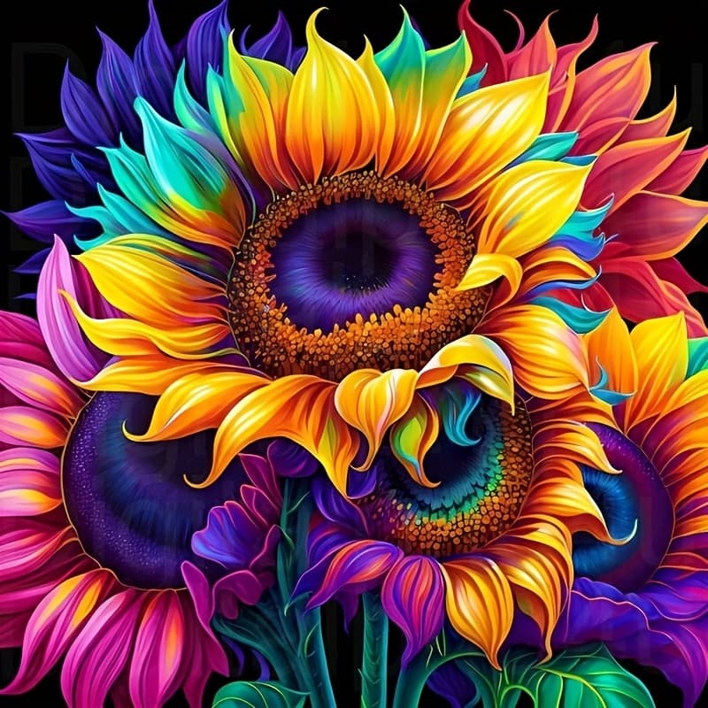 TEMU New Arrival! 30 X 30cm/11.8 X 11.8 Inches Diamond Painting, Mosaic Craft, Product, House, Adult Stress Relief, Event, Spring, Flowers, Landscape Painting, Kids