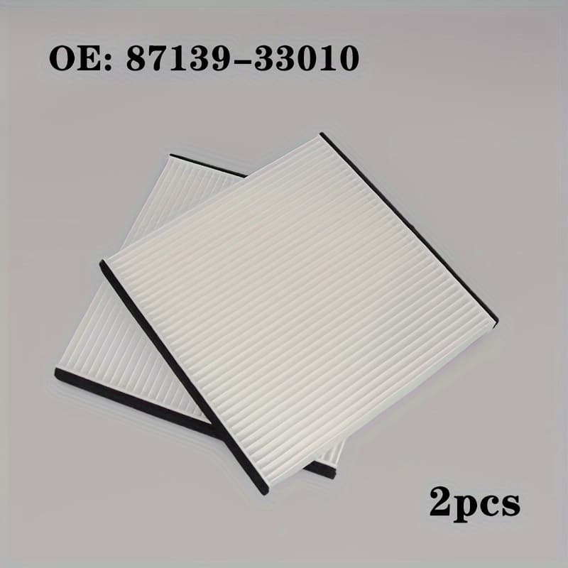 TEMU (2pcs) Cabin Air Filter For,for ,for,for , For Es,for Gx,for Rx,replacement 87139-(yzz03/yzz29/33010/47020)